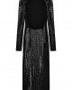 Dress midi "Black Brilliance"